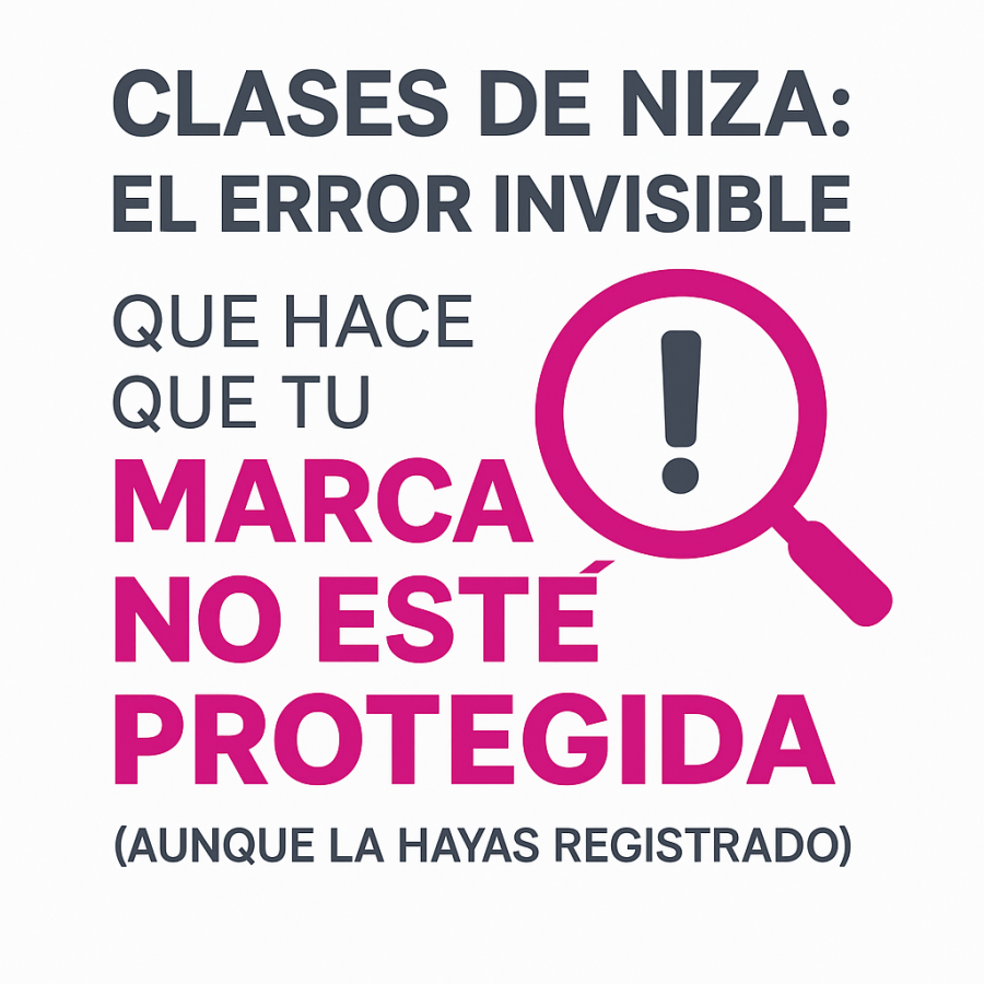 Clases de Niza: El error invisible que hace que tu Marca NO esté protegida